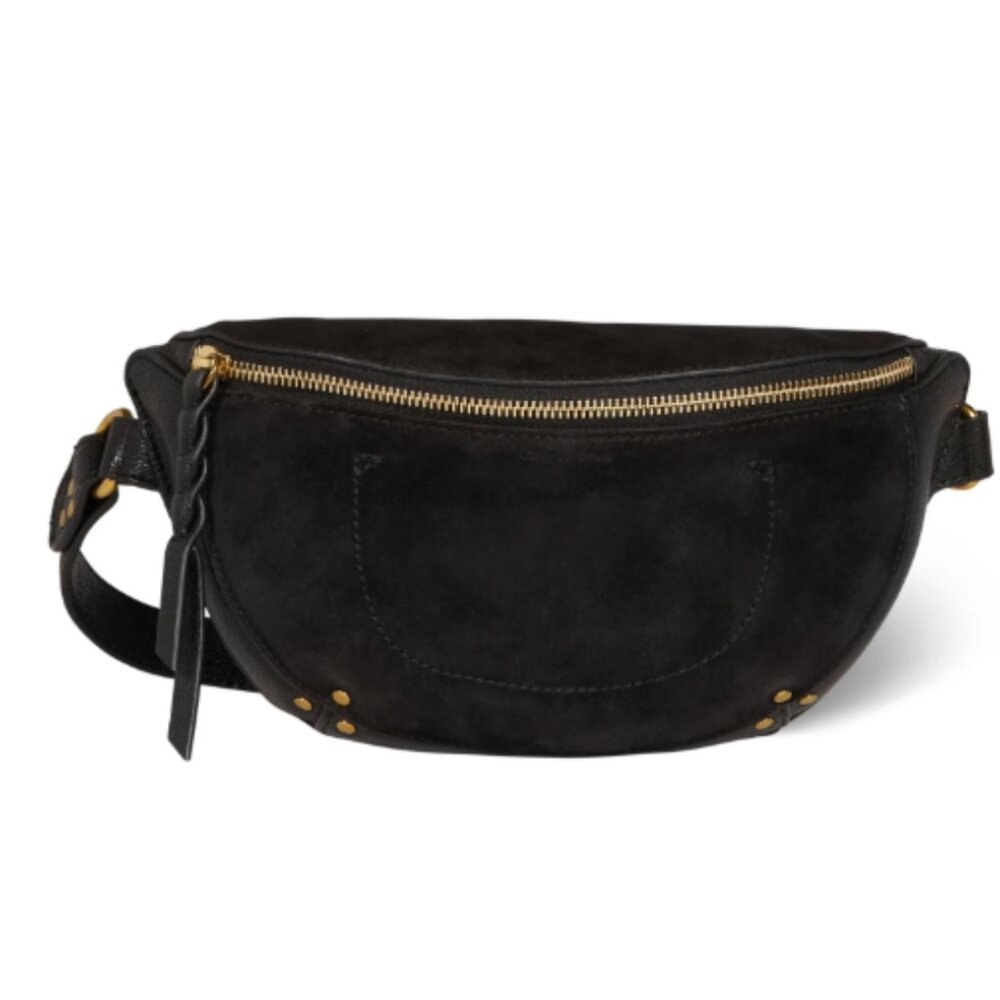 Jérôme Dreyfuss - Lino - Banane- Belt bag, to wear cross-body or at the waist.